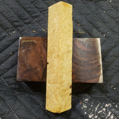Stabilized Box Elder Burl Pen Blank
