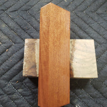 makore knife scale