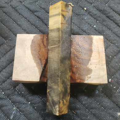 Stabilized Buckeye burl pen blank