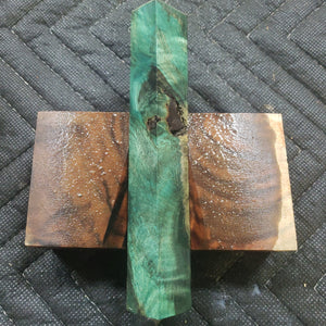 Stabilized Buckeye burl pen blank