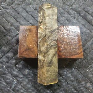 Stabilized Buckeye burl