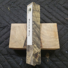Stabilized Buckeye burl pen blank