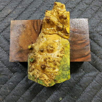 Casting box elder burl