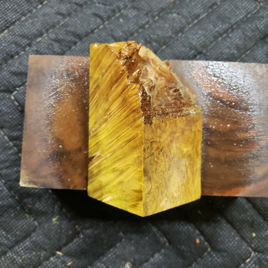 Casting box elder burl