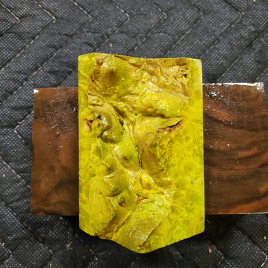 Casting box elder burl