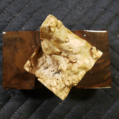 Casting box elder burl
