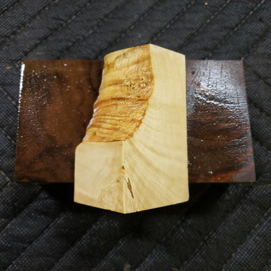 Casting box elder burl