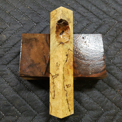 Casting box elder burl