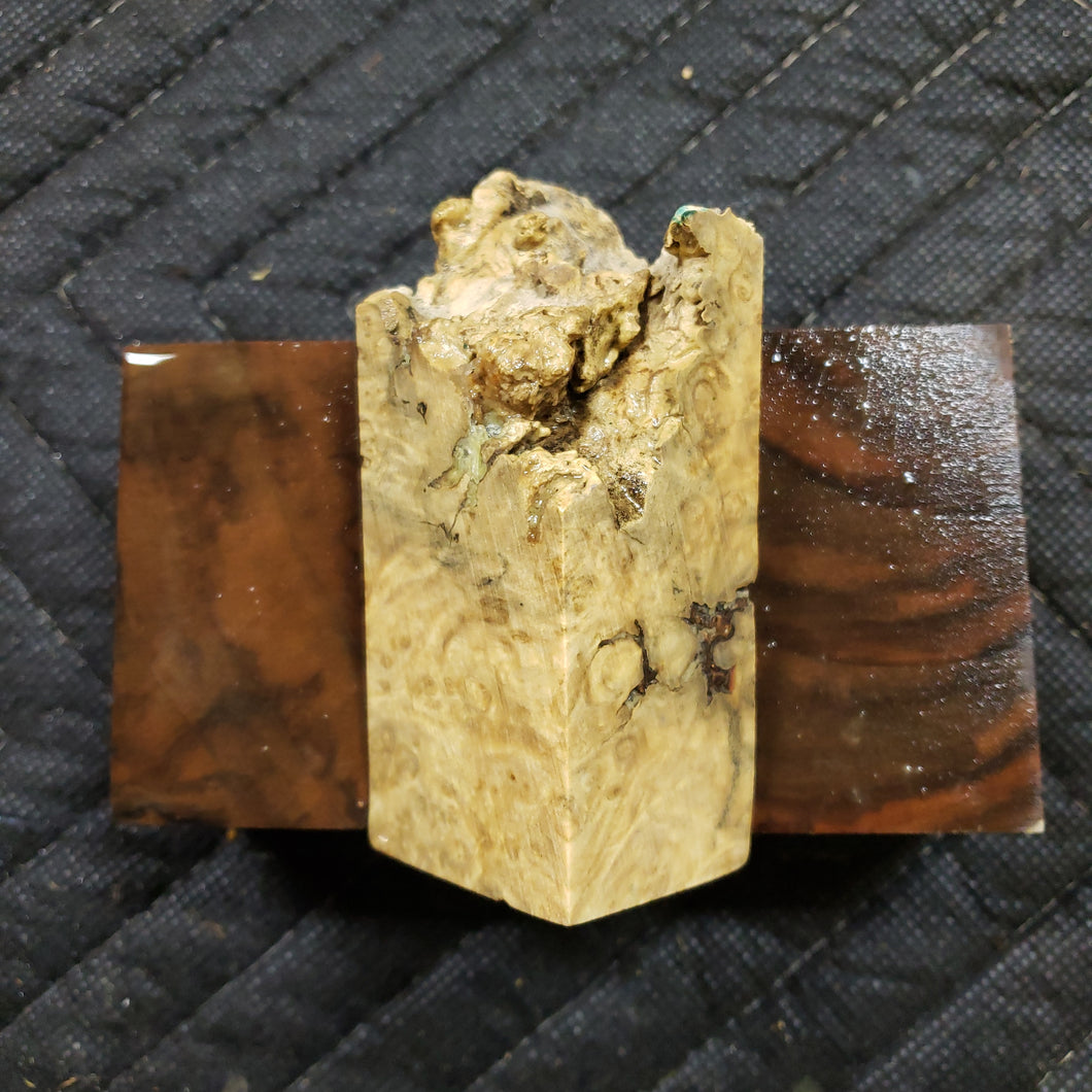 Casting box elder burl