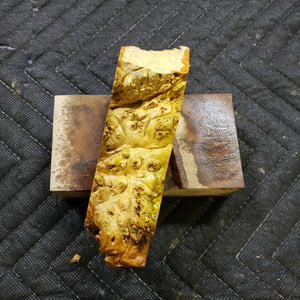 Casting box elder burl