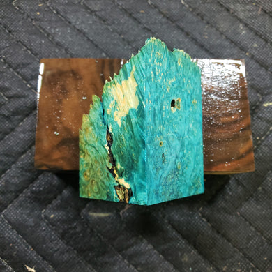 Casting box elder burl