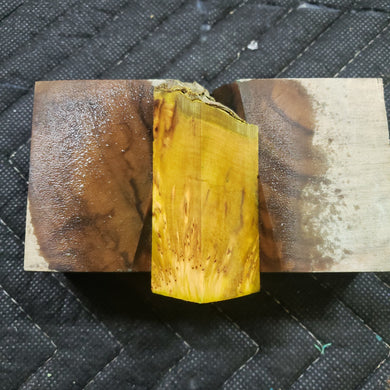 Casting yellow cedar burl