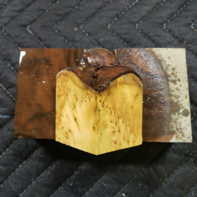 Casting yellow cedar burl