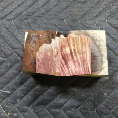 Casting box elder burl