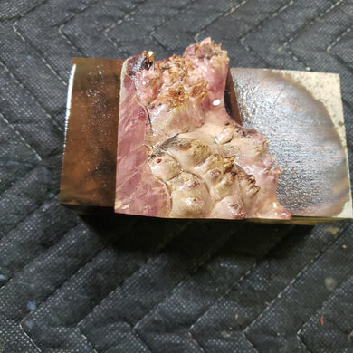 Casting box elder burl