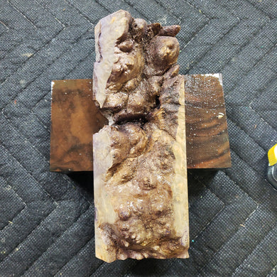 Casting box elder burl