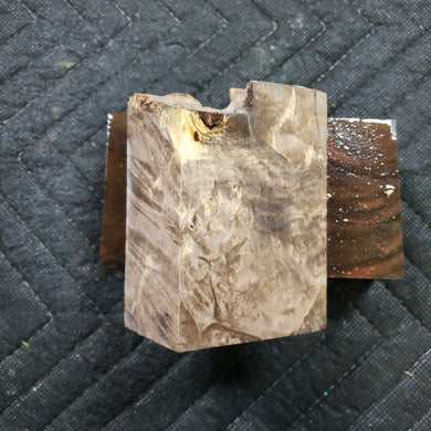 Casting box elder burl