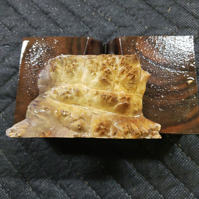 Casting box elder burl