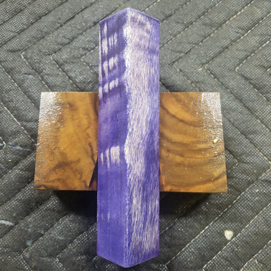 Stabilized Cottonwood pen blank