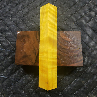 Stabilized Cottonwood pen blank