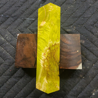 Stabilized Box Elder Burl Pen Blank
