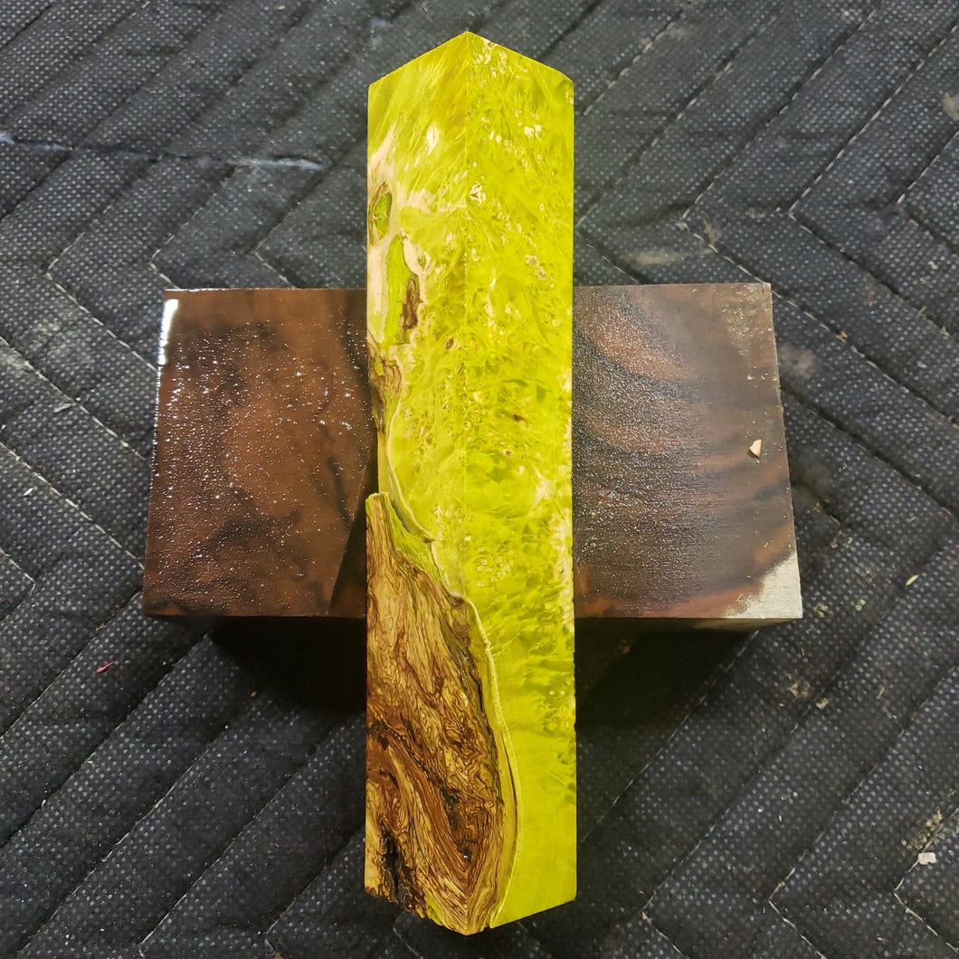 Stabilized Box Elder Burl Pen Blank