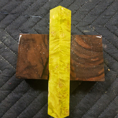 Stabilized Box Elder Burl Pen Blank
