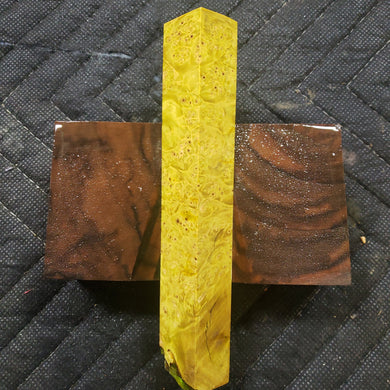 Stabilized Box Elder Burl Pen Blank