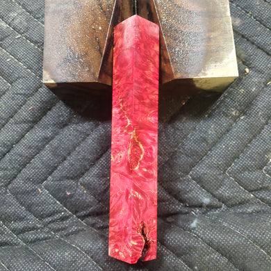 Stabilized Box Elder Burl Pen Blank