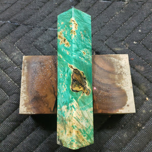 Stabilized Box Elder Burl Pen Blank