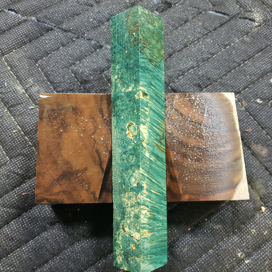 Stabilized Box Elder Burl Pen Blank