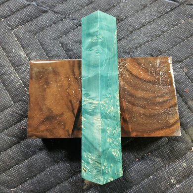 Stabilized Box Elder Burl Pen Blank