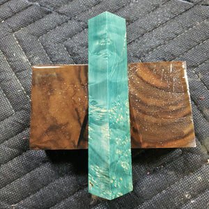 Stabilized Box Elder Burl Pen Blank