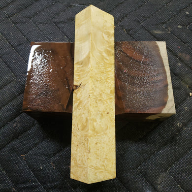 Stabilized Box Elder Burl Pen Blank