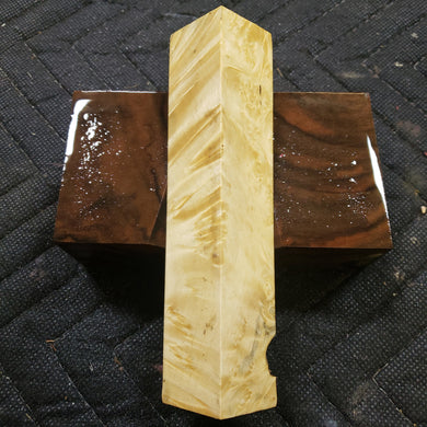 Stabilized Box Elder Burl Pen Blank
