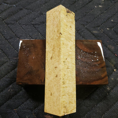 Stabilized Box Elder Burl Pen Blank