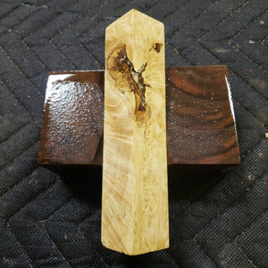 Stabilized Box Elder Burl Pen Blank
