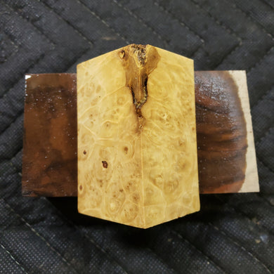 Stabilized box elder bottle stopper