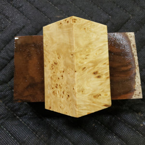 Stabilized box elder bottle stopper