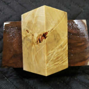 Stabilized box elder bottle stopper