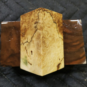 Stabilized box elder bottle stopper