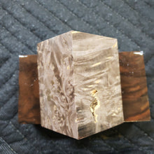 Stabilized box elder bottle stopper