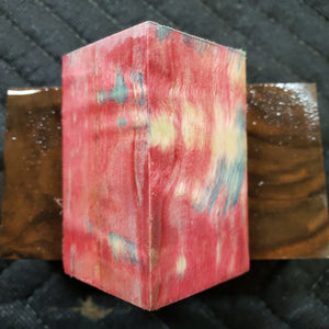 Stabilized cotton wood bottle stopper