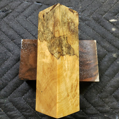 Stabilized box elder burl