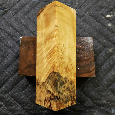 Stabilized box elder burl