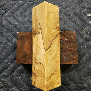Stabilized box elder burl