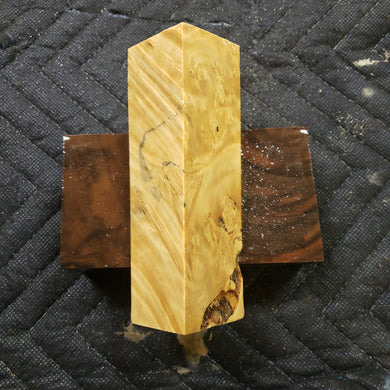 Stabilized box elder burl