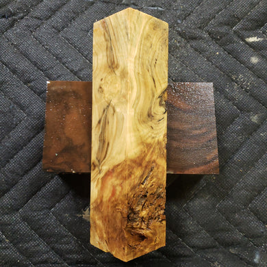 Stabilized box elder burl