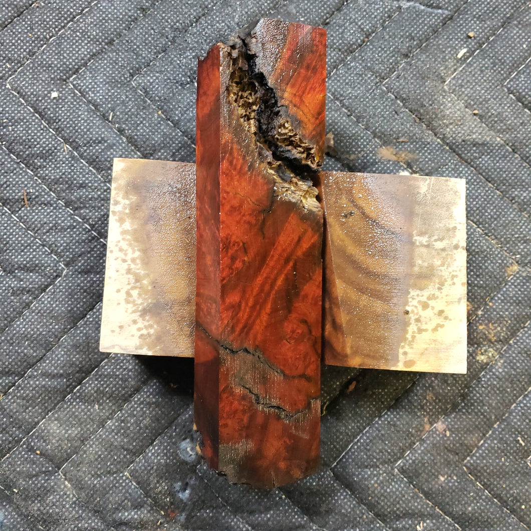 Casting bloodwood burl