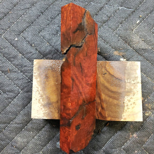 Casting bloodwood burl